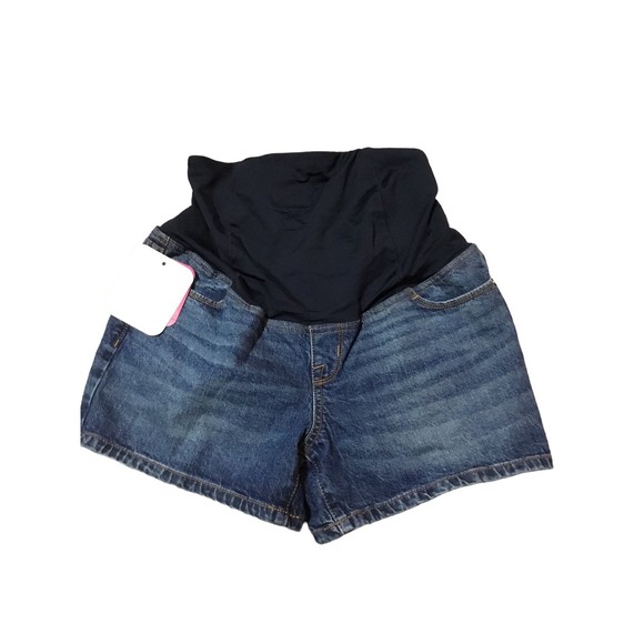 Isabel Maternity MIDI Shorts Size 4/27 NWT - Picture 1 of 5